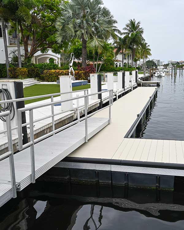 floating dock Miami