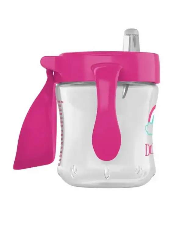 Dr Brown's - goblet transition 180ml avec poignées 6M+