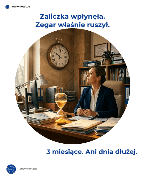 rozliczenie zaliczki FENIKS — terminy i zasady zwrotu dla POZ