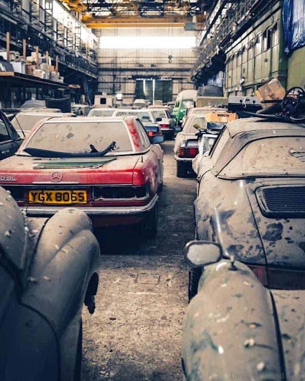 Barn Find 174 Cars_England_Mercedes R109 SL