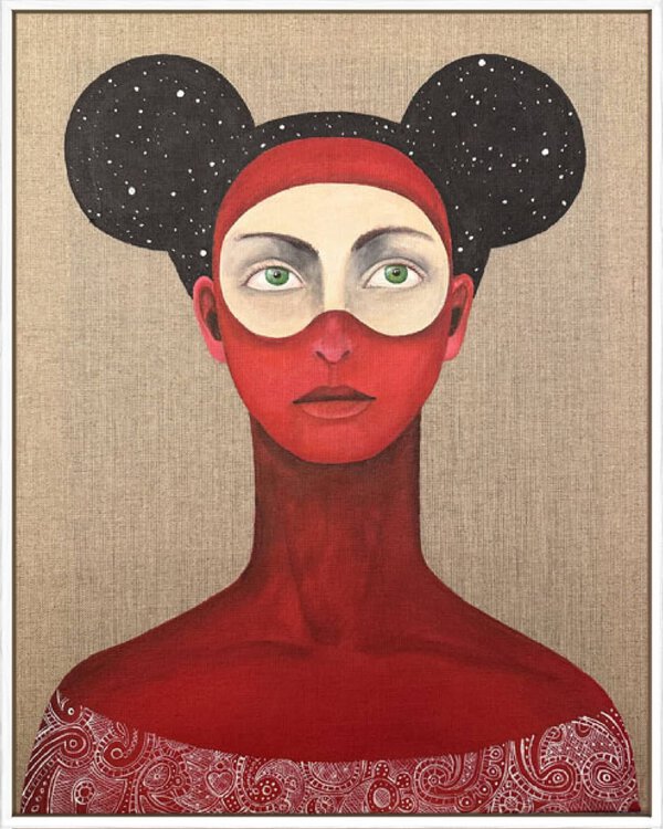 Mouse Dreams - Canvas Gallery White