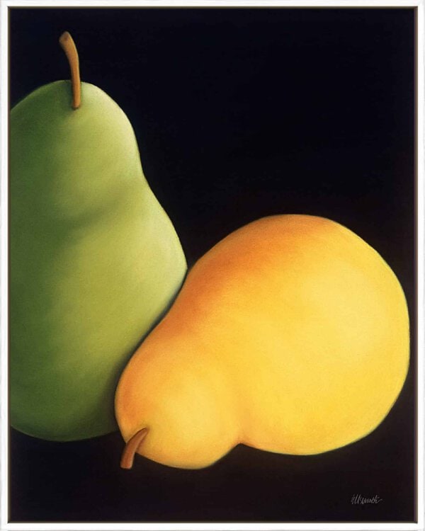 Pears 4 - Canvas Gallery White