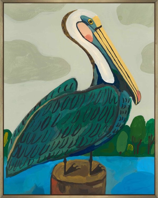 The Pelican - Canvas Gallery Champagne