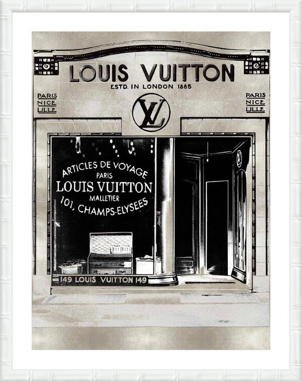 Designer Storefront in Silver - 5cm White Border - Image 3