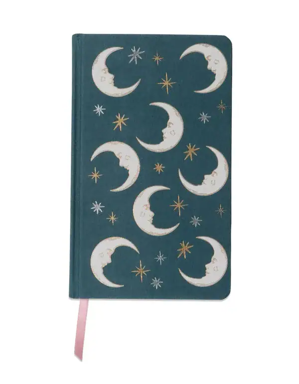 Cuaderno planificador tapa dura "Celestial" lunas