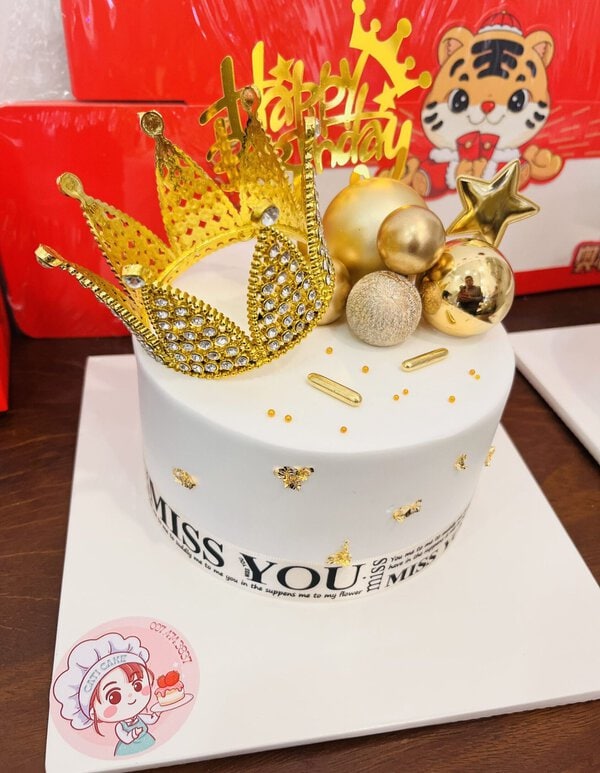 Bánh Sinh Nhật Vương Miện MS01 Bánh Sinh Nhật Vương Miện MS01