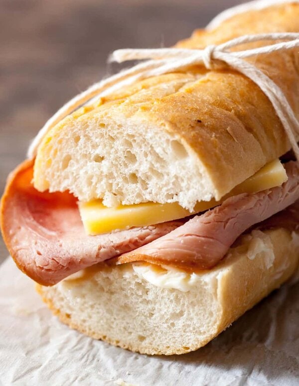 French Ham and Cheese Sandwich