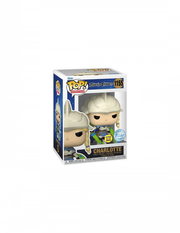Figurine Funko Pop / Charlotte N°1155 / Black Clover / Glows In The Dark Funko Spécial édition