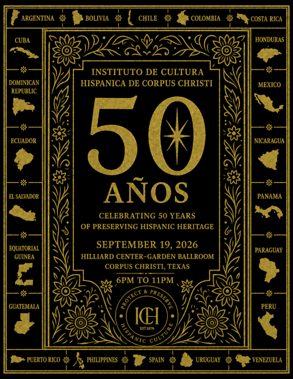Instituto de Cultra Hispanica de Corpus Christi 50th Annual Gala de Oro Fundraiser
