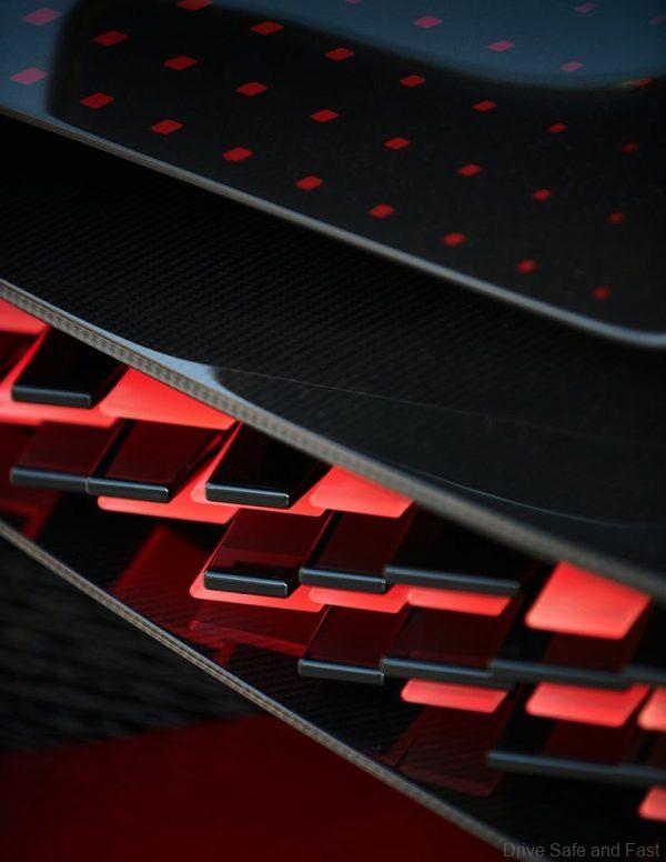 Bugatti Divo 'Lady Bug' Custom details