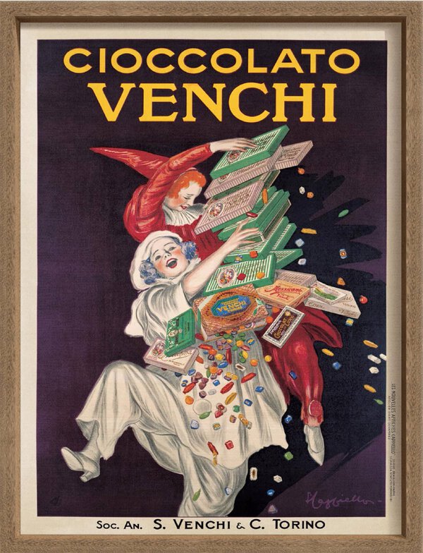 Cioccolato Venchi - Canvas on Board Coyote Oak Shelf