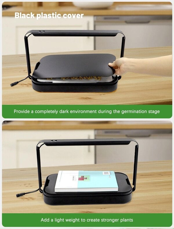 Smart Microgreen Kit — Germogliatore Intelligente con Luce LED - immagine 6