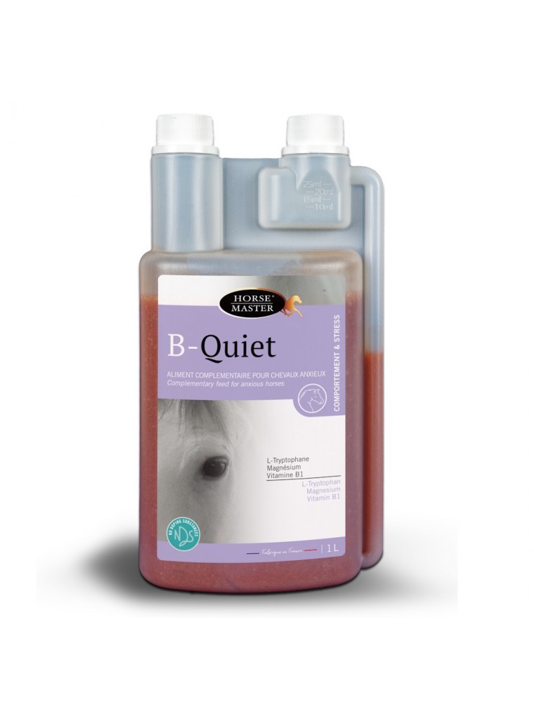 B QUIET comptrtement stresse cheval