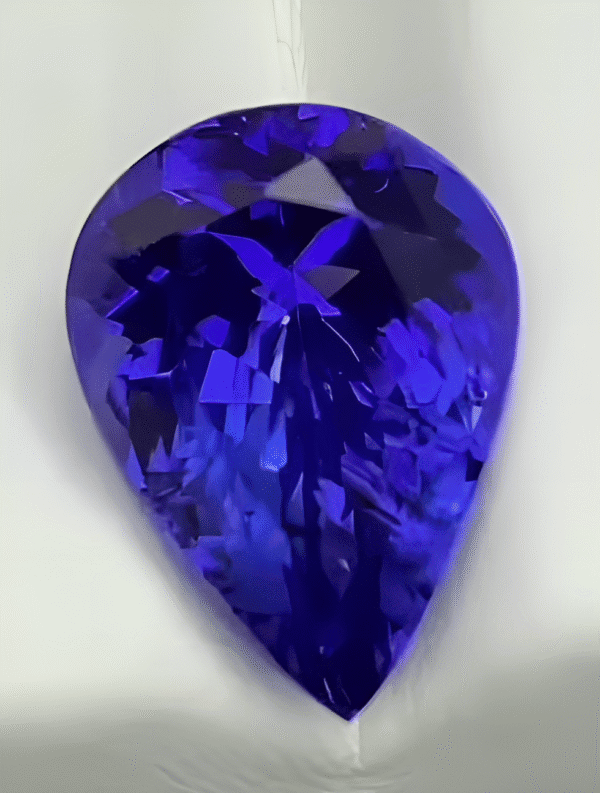 Natural Tanzanite 5.38 Carat Pear Shape - Premium Blue Gemstone AAA+
