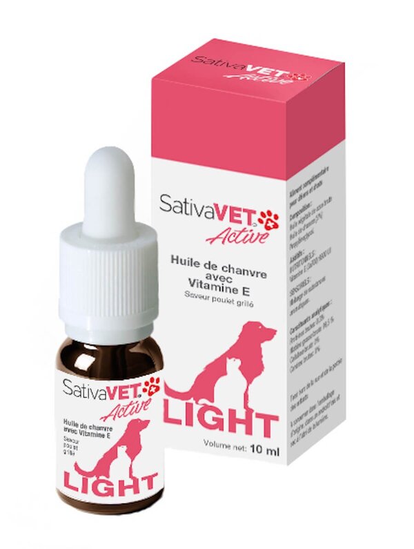 SativaVET Active Light pour Chiens et Chats