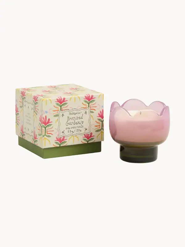 Vela cristal tulipán "Bronzed Gardenia"