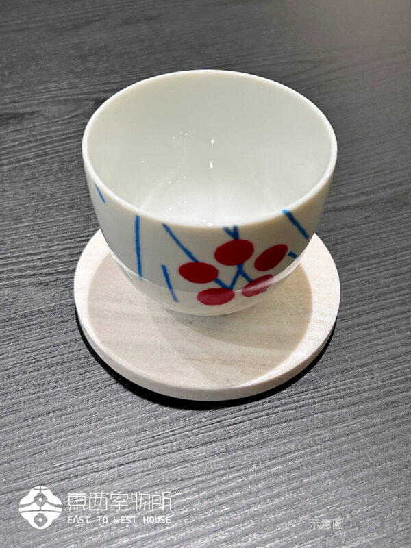 EWA04WGS 白金沙圓形杯墊