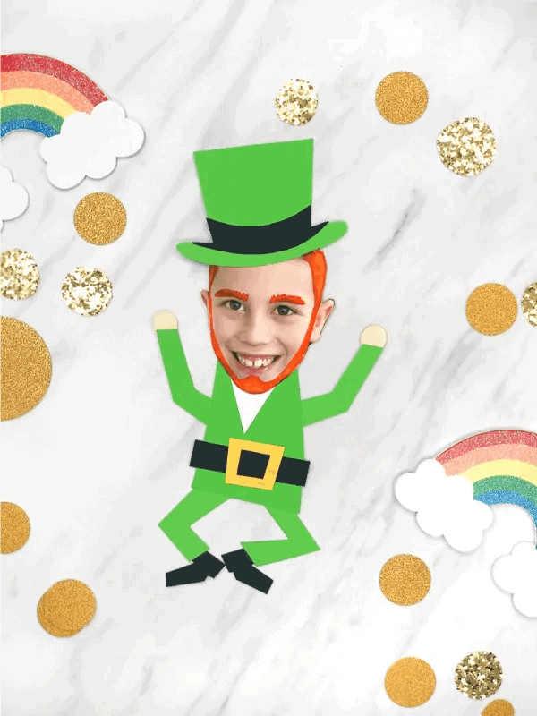 leprechaun photo craft