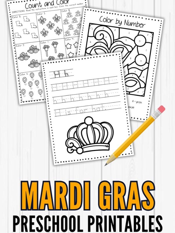 mardi gras worksheets