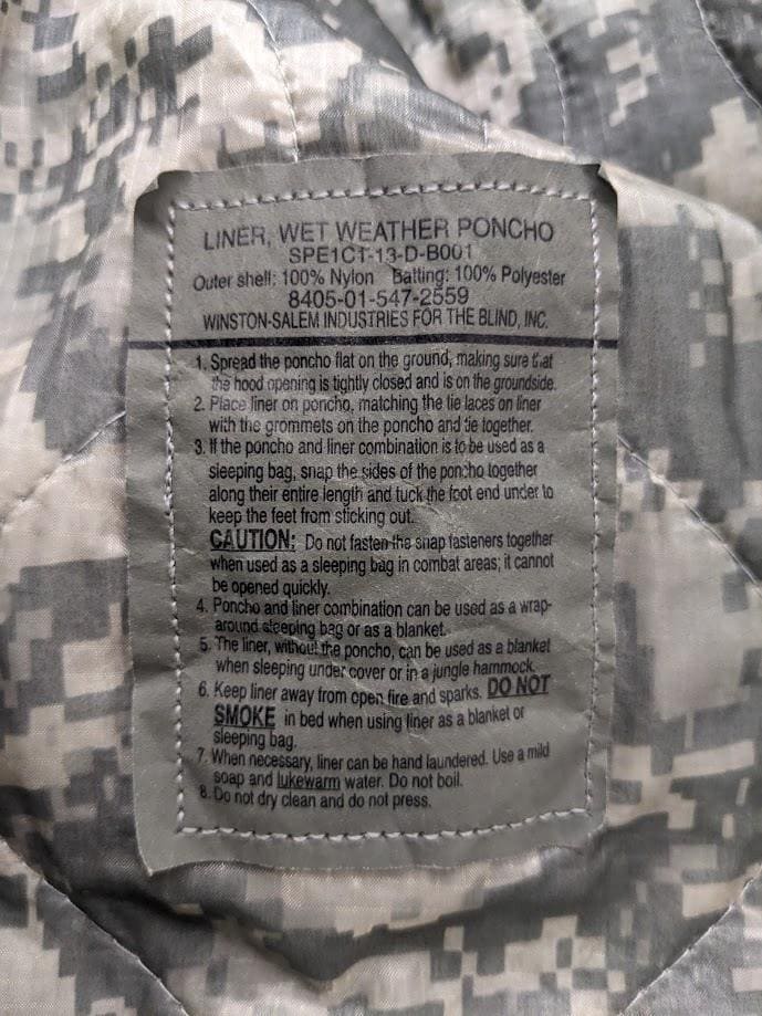 UCP Poncho Liner - Image 2