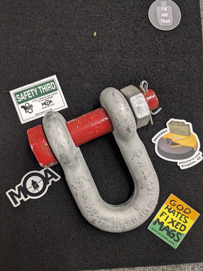12T Crosby Bolt Type Chain Steel Shackle