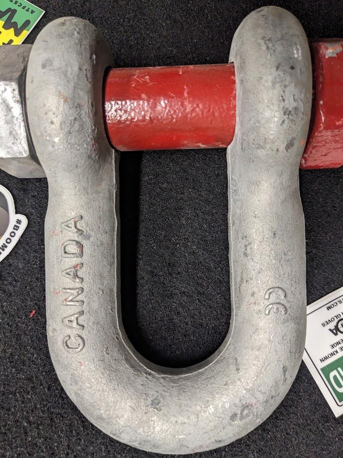 12T Crosby Bolt Type Chain Steel Shackle - Image 7