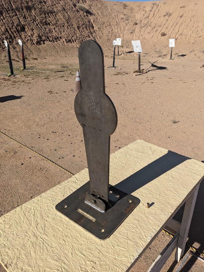 Pepper Popper 2/3 scale USPSA "Mini Popper" Knock Down