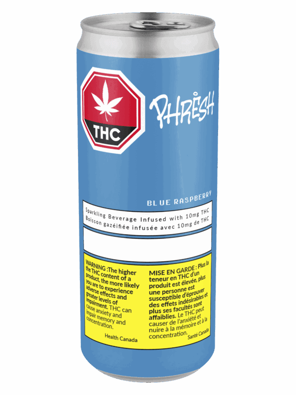 Phresh Blue Raspberry Sparkling Water