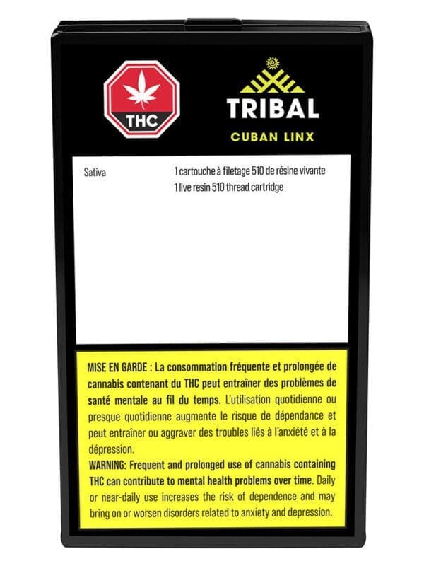 Tribal Cuban Linx Live Resin 1g 510 Sativa Montrose Cannabis