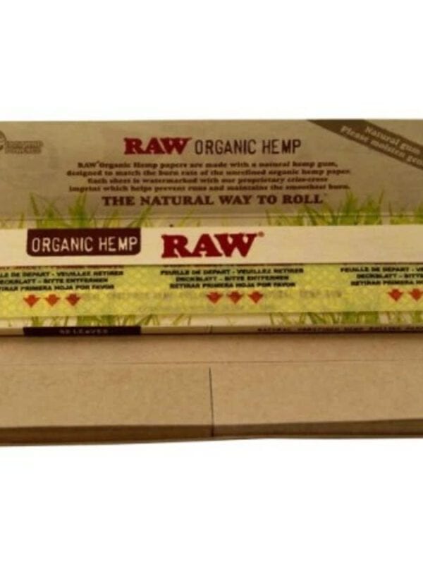 RAW Organic Papers 1 1/4 w/ Tips
