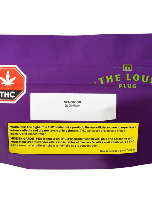 The Loud Plug Venom OG 28g Montrose Cannabis