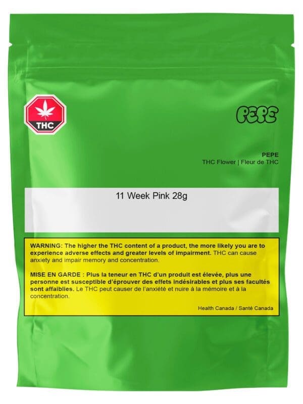 Pepe 11 Week Pink 28g Montrose Cannabis