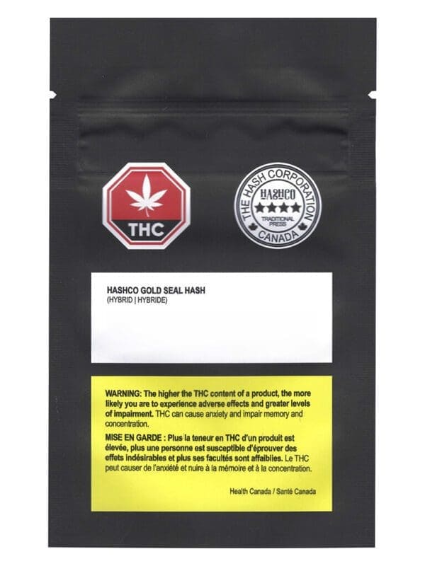 hashco gold seal hash