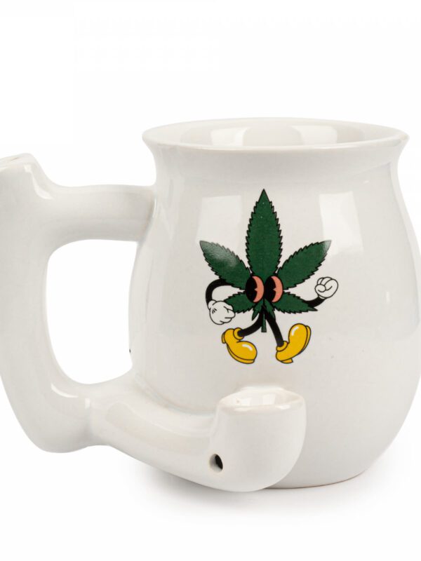 Stoned Leaf Mug Pipe