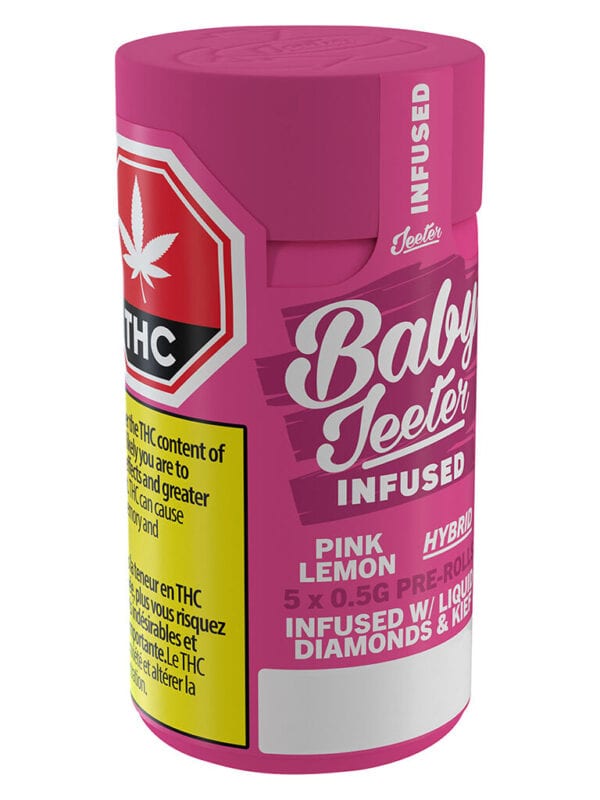 Baby Jeeter Infused Pink Lemon Pre-Rolls 5 Pack