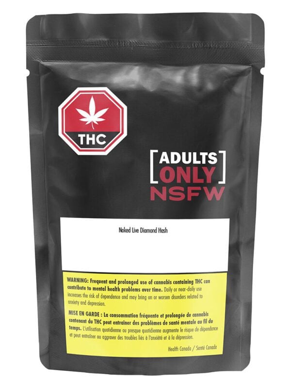 Naked Live Diamond Hash 1g