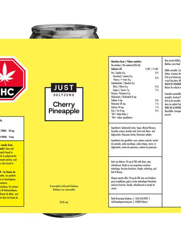 Cherry Pineapple Hybrid 355ml 10mg