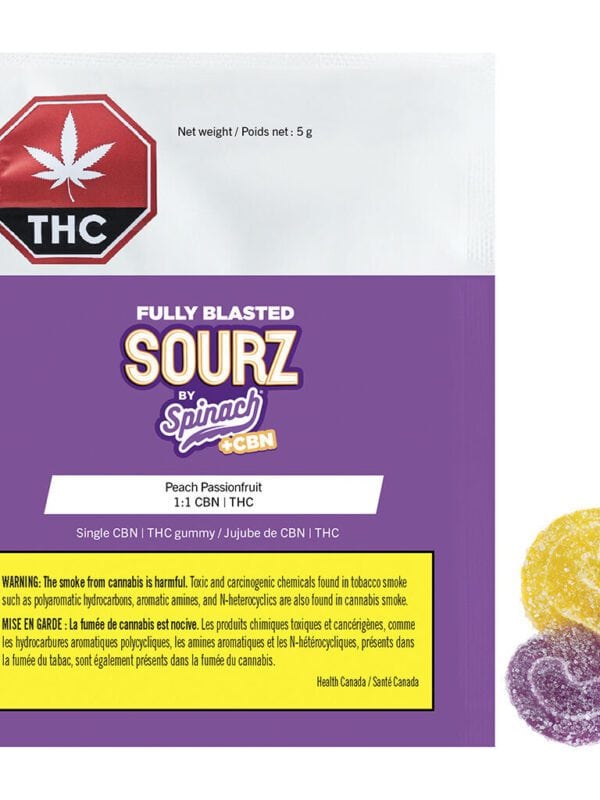 Fully Blasted Peach Passionfruit 1:1 Soft Chew 1 Pack