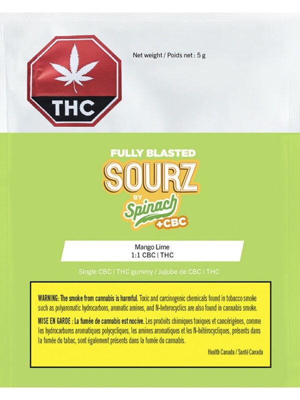 Fully Blasted Mango Lime 1:1 Soft Chew 1 Pack