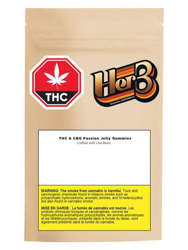 CBG Passion Jelly 2 Pack Soft Chews