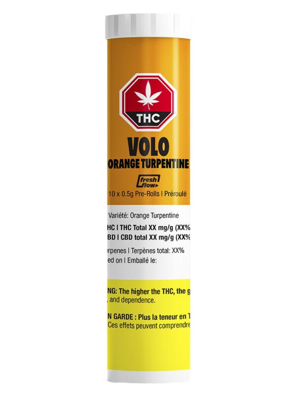 Orange Turpentine Pre-Rolls 10 Pack by Volo