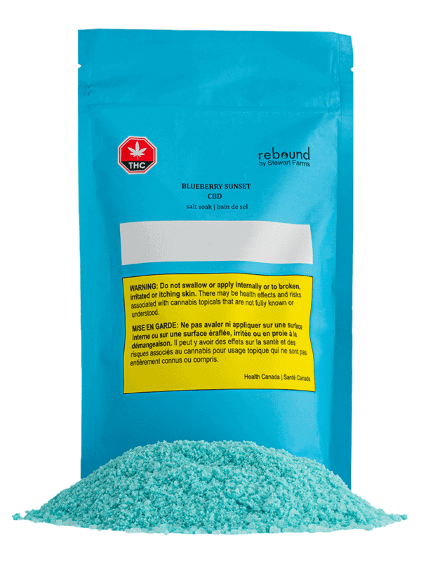 Blueberry Sunset Salt Soak CBD Stewart Farms