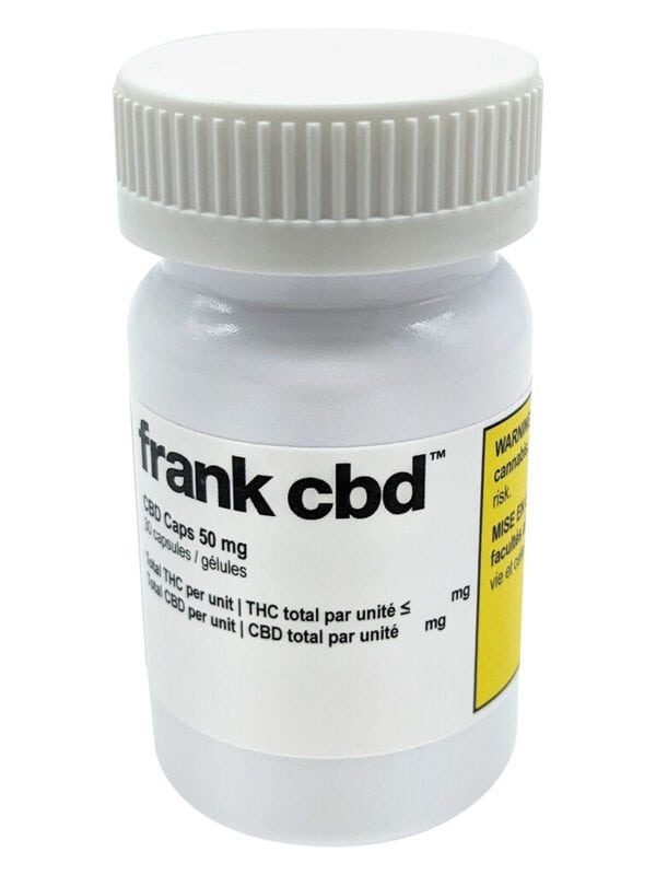 CBD Caps 50 30 Pack by frank CBD