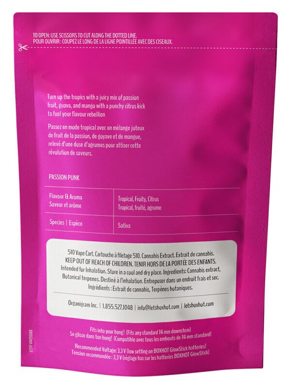 Passion Punk 510 1.2g by BoxHot