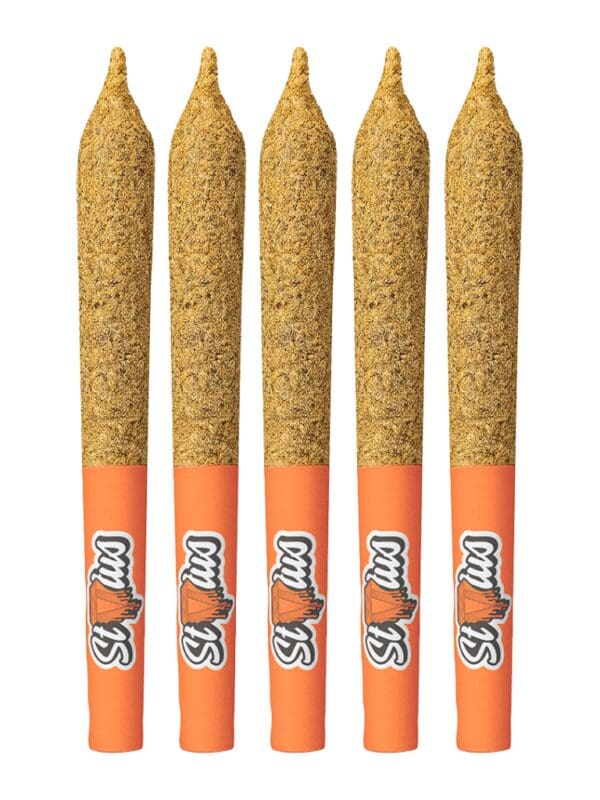 Tigers Bleed Liquid Diamond Infused Kief Coated Pre-Rolls 5 Pack Status Montrose Cannabis