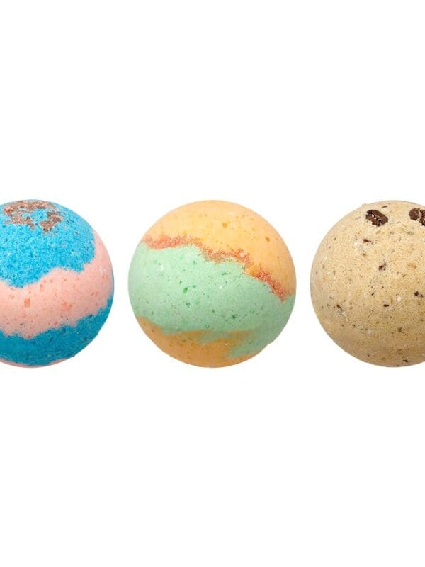 Bath Bomb Triple Pack: Citrus Farmer/ Double Dream/ Kaya's 390g by Rebound by Stewart Farms