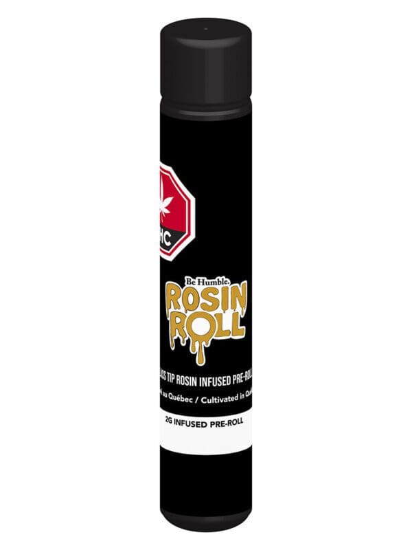 Rosin Roll Glass Tip Infused Pre-Roll Single by Be Humble.