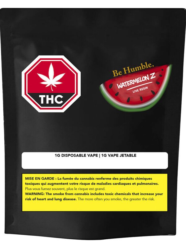 Watermelon Z Live Resin AIO by Be Humble.