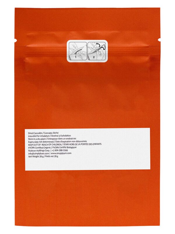 BC Organic Lemolada 28g Simply Bare Indica Montrose Cannabis