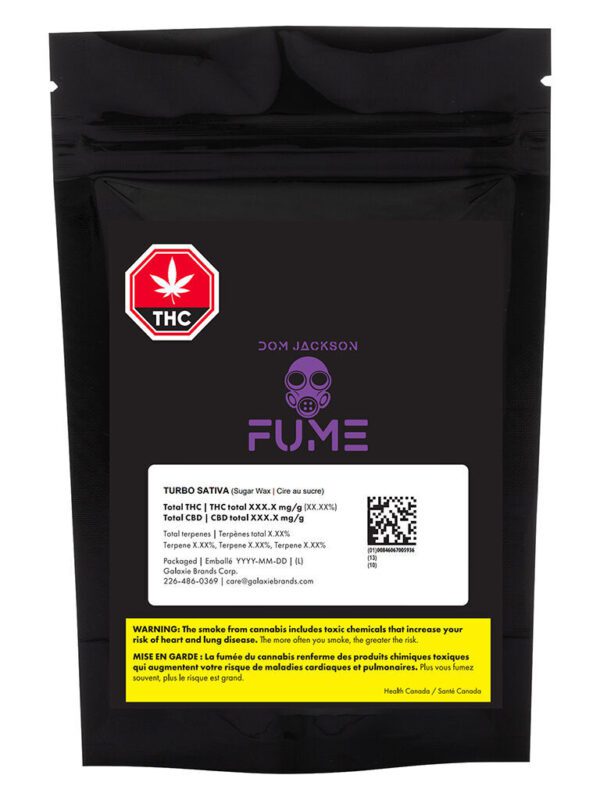 Turbo Sativa SugarWax 1g FUME by Dom Jackson Montrose Cannabis